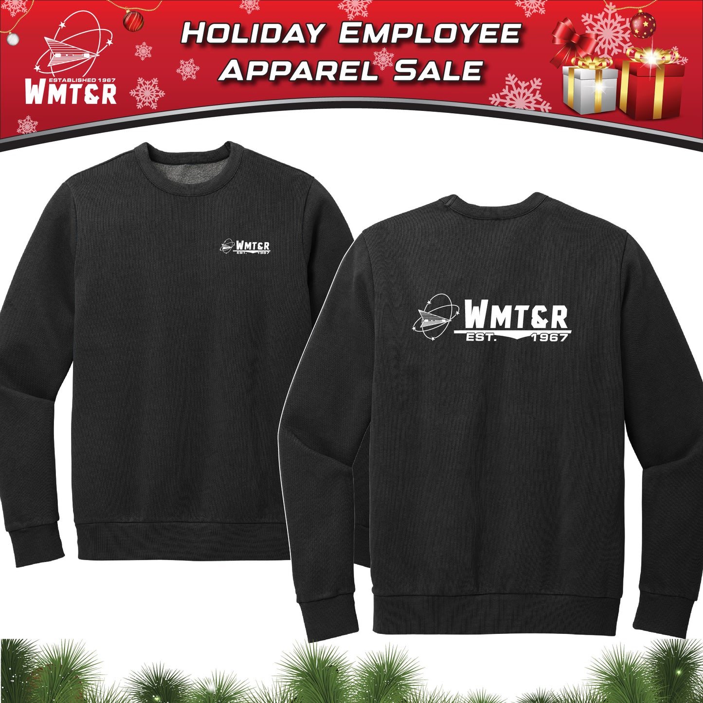 WMT&R - Crewneck Fleece Sweater