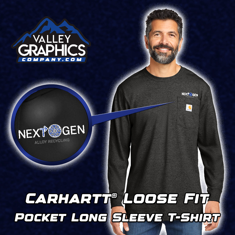 Carhartt® Workwear Pocket Long Sleeve T-Shirt - Next Gen Alloy