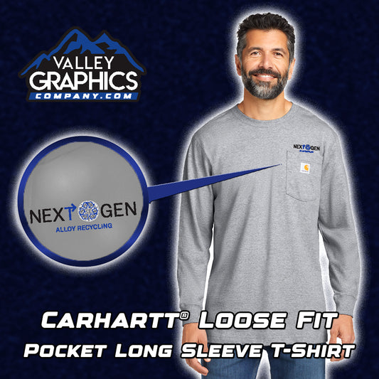 Carhartt® Workwear Pocket Long Sleeve T-Shirt - Next Gen Alloy