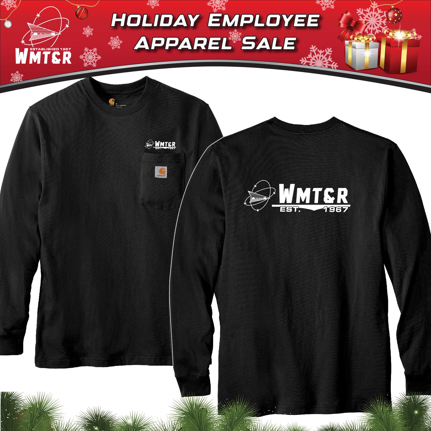 WMT&R - Carhartt® Workwear Pocket Long Sleeve T-Shirt