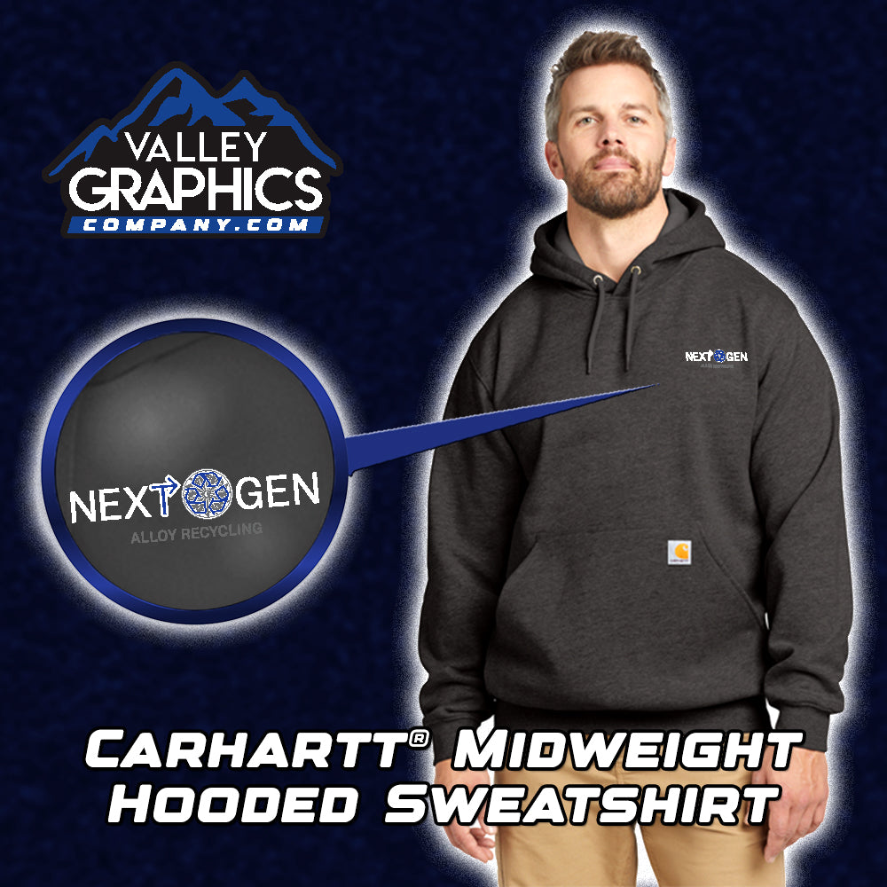CarharttĀ® Pullover Midweight Hoodie - Next Gen Alloy