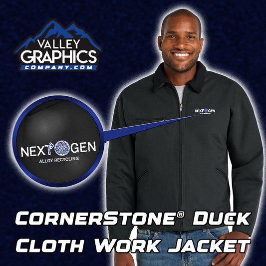 CornerStone® Duck Cloth Work Jacket - Next Gen Alloy