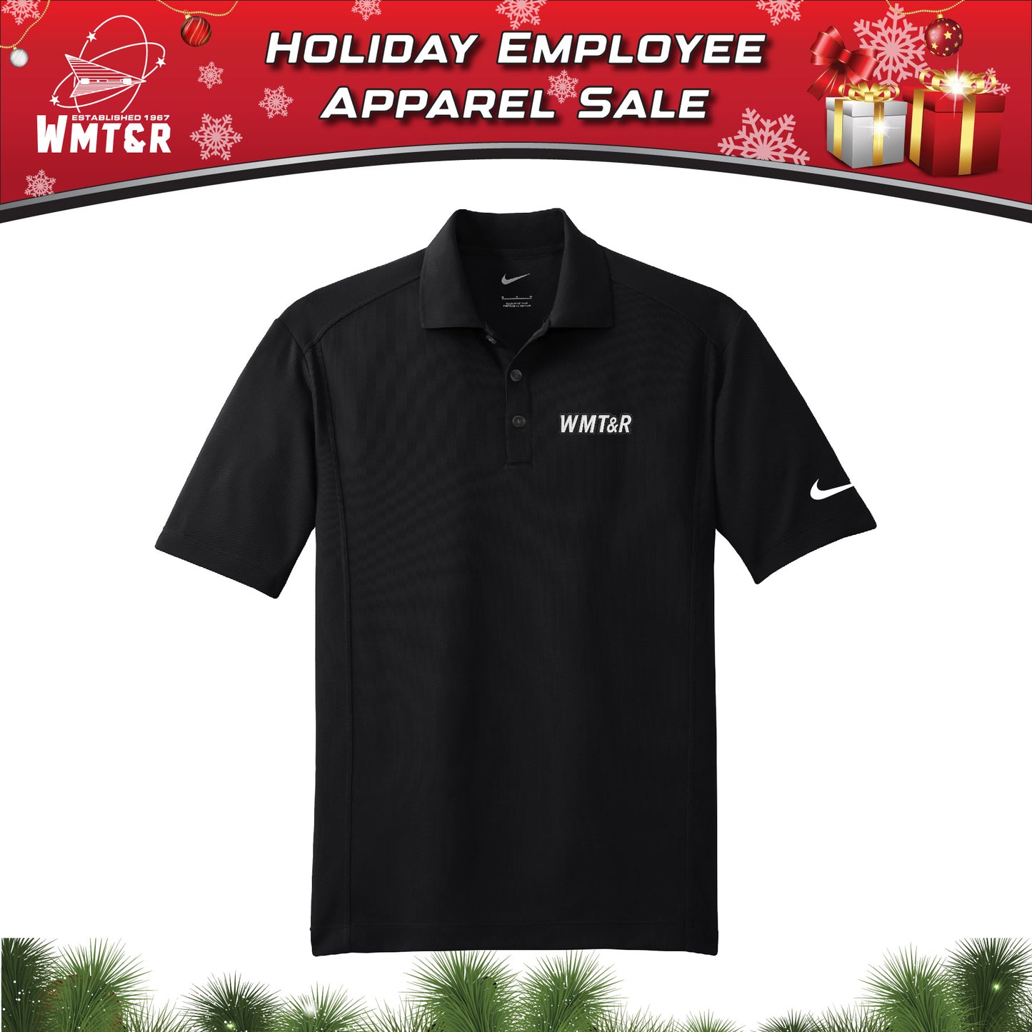 WMT&R - Nike Dri-FIT Classic - Embriodered Polo