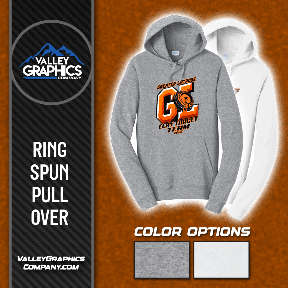 Pullover Hoodie - GL Clay Target Team 2025