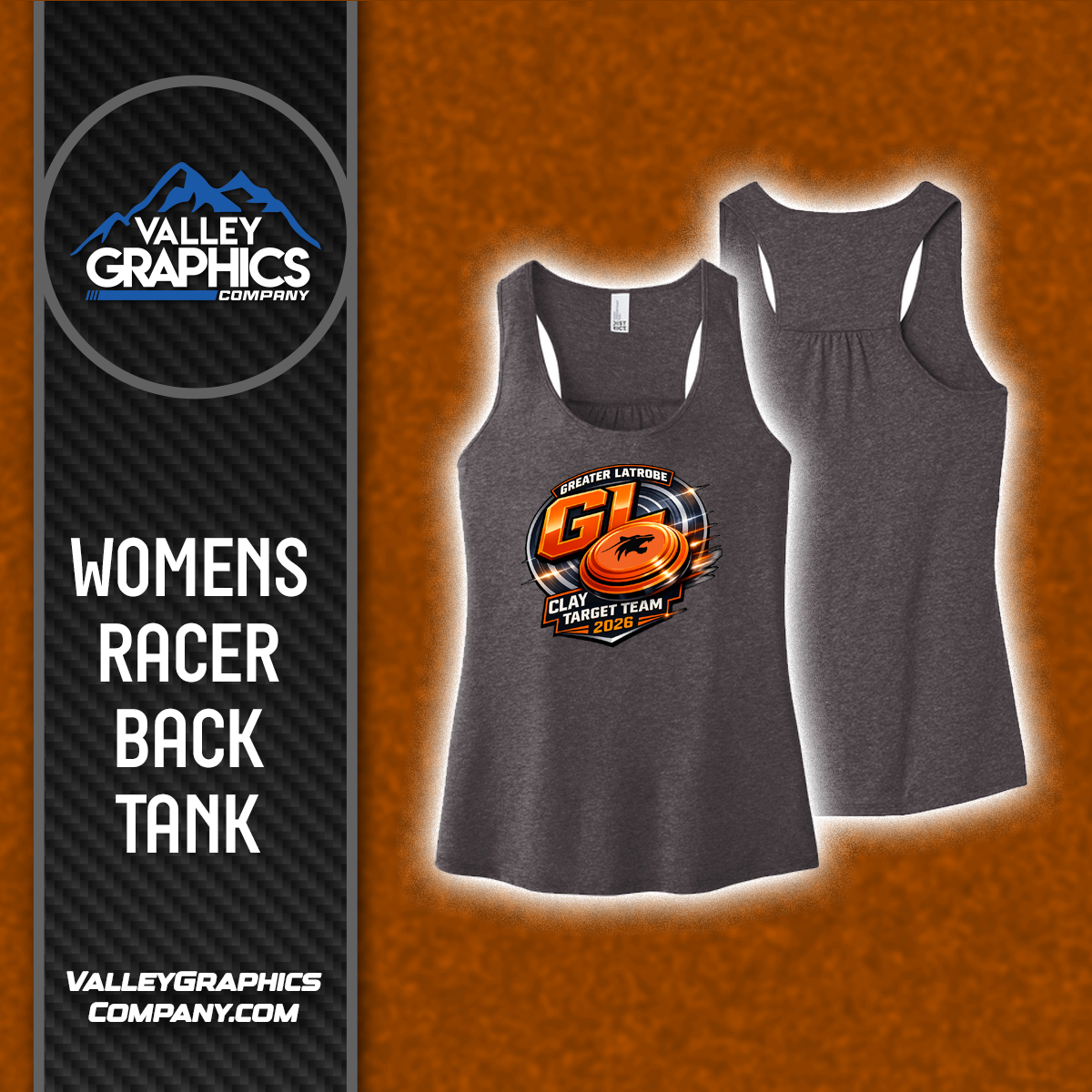 Racerback Tanktops - GL Clay Target Team 2026