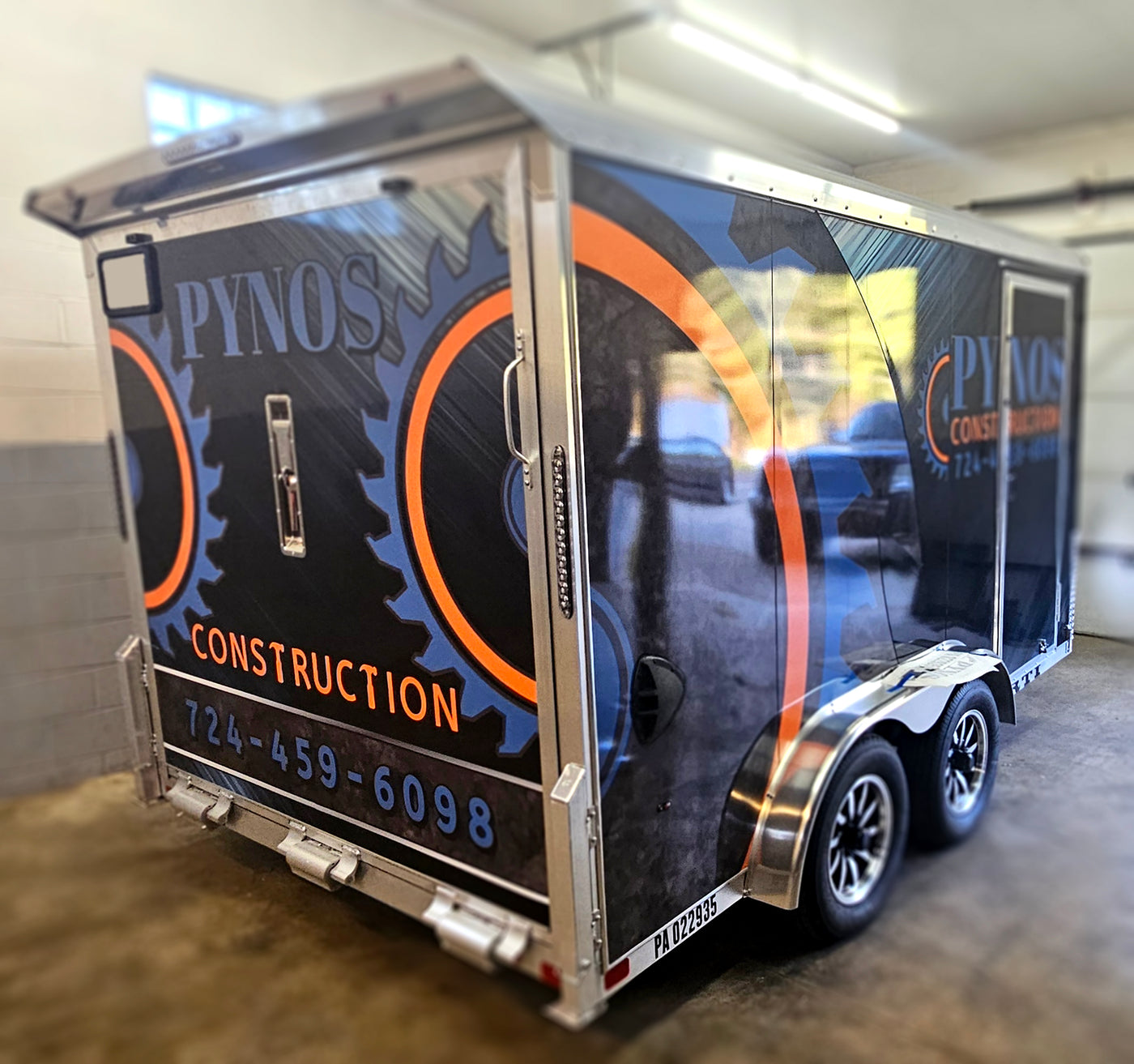 Pynos Construction - Fleet Branding