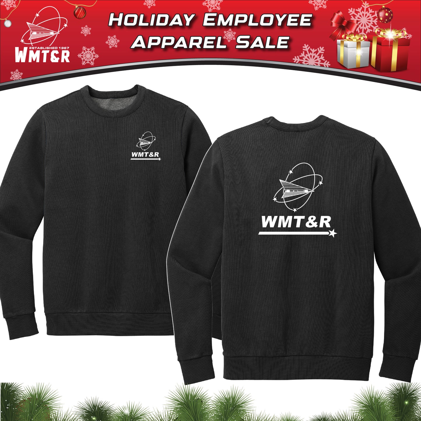 WMT&R - Crewneck Fleece Sweater