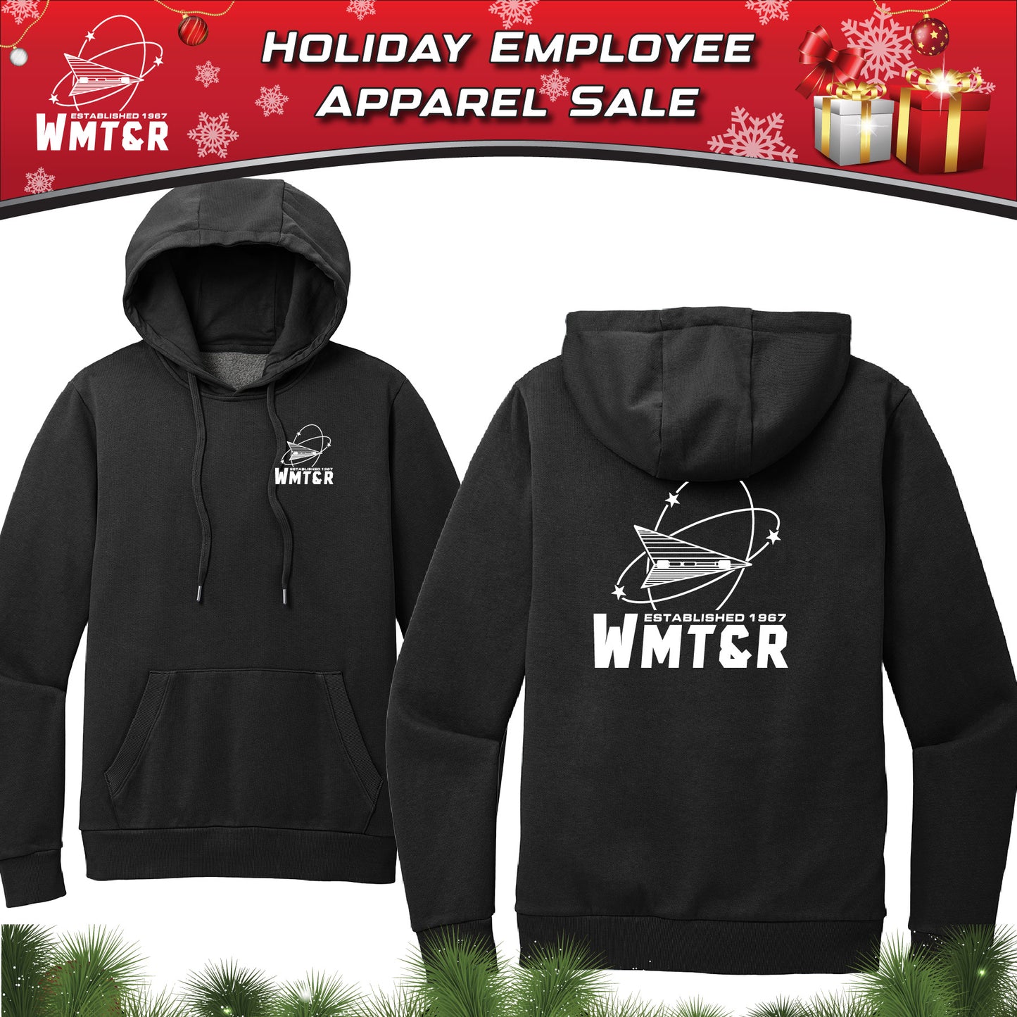 WMT&R - Fleece Pullover Hoodie