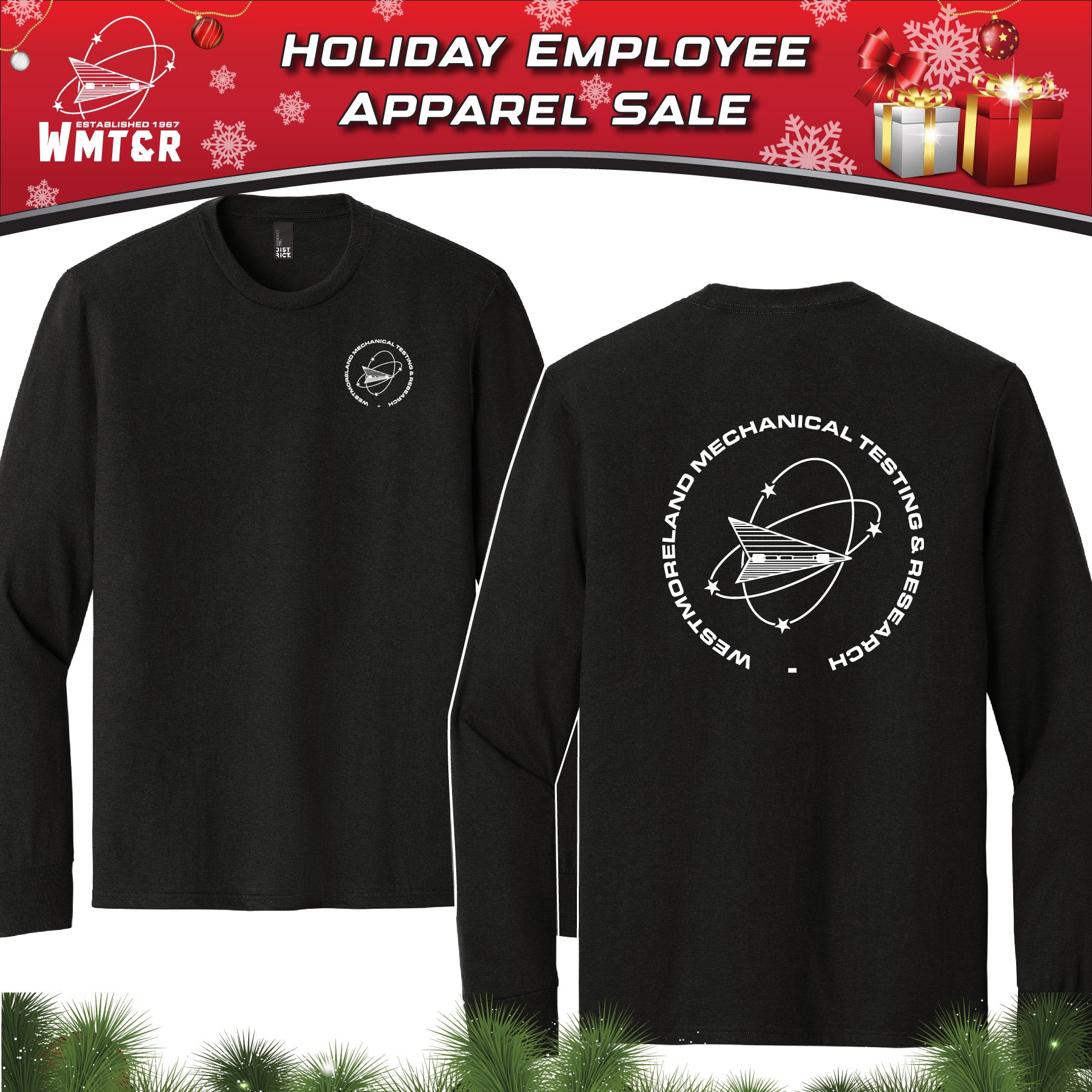 WMT&R - Long Sleeve T-Shirt – Valley Graphics Company