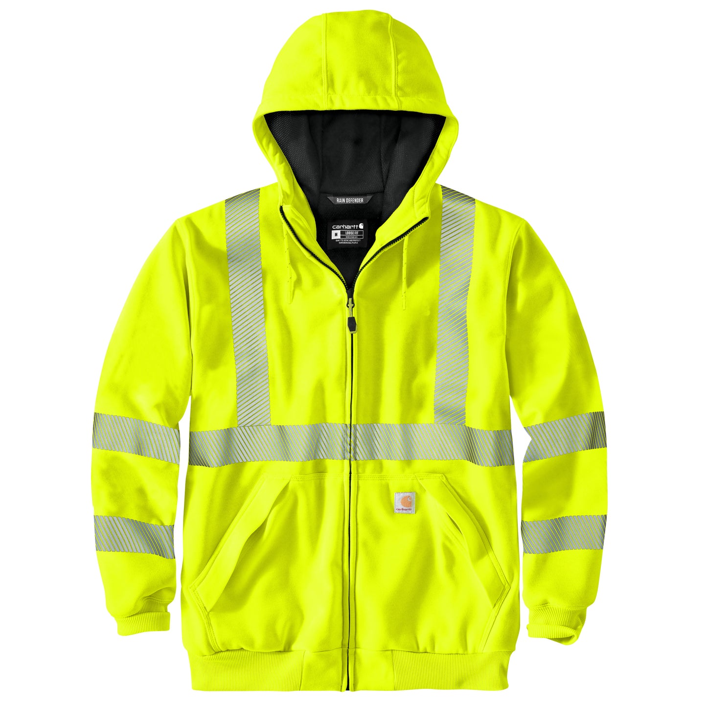 Carhartt® ANSI 107 Class 3 Lined Full-Zip Sweatshirt