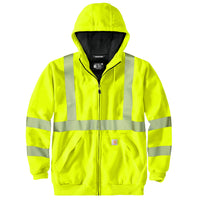 Carhartt® ANSI 107 Class 3 Lined Full-Zip Sweatshirt