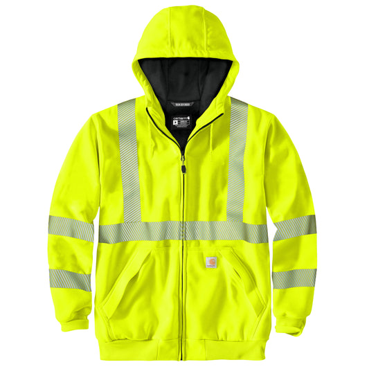 Carhartt® ANSI 107 Class 3 Lined Full-Zip Sweatshirt
