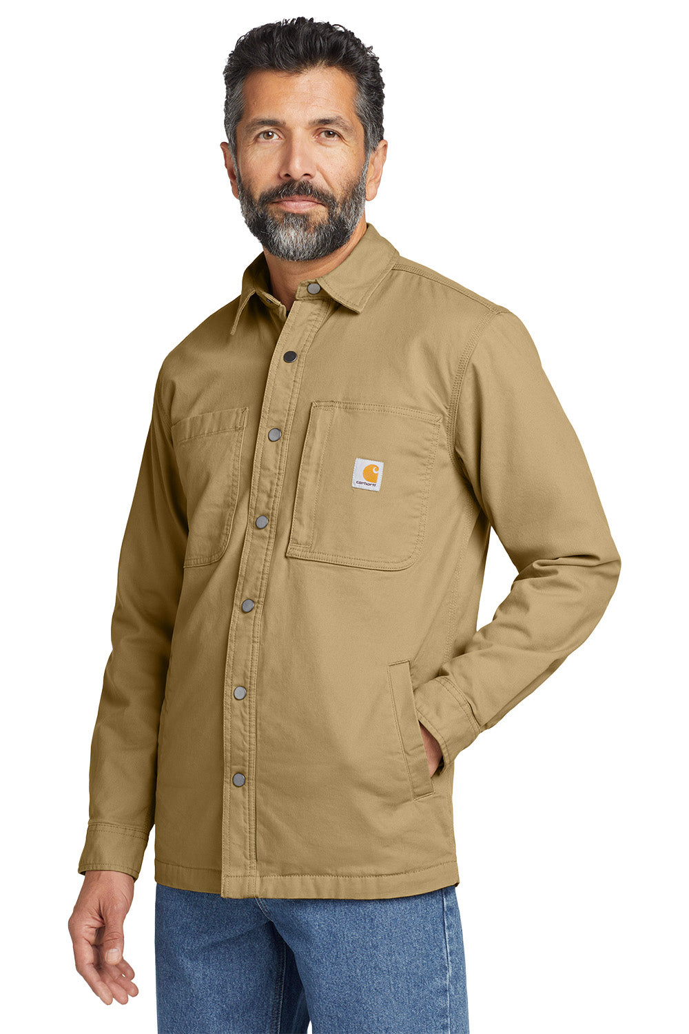 Carhartt® Rugged Flex® Fleece-Lined Shirt Jac