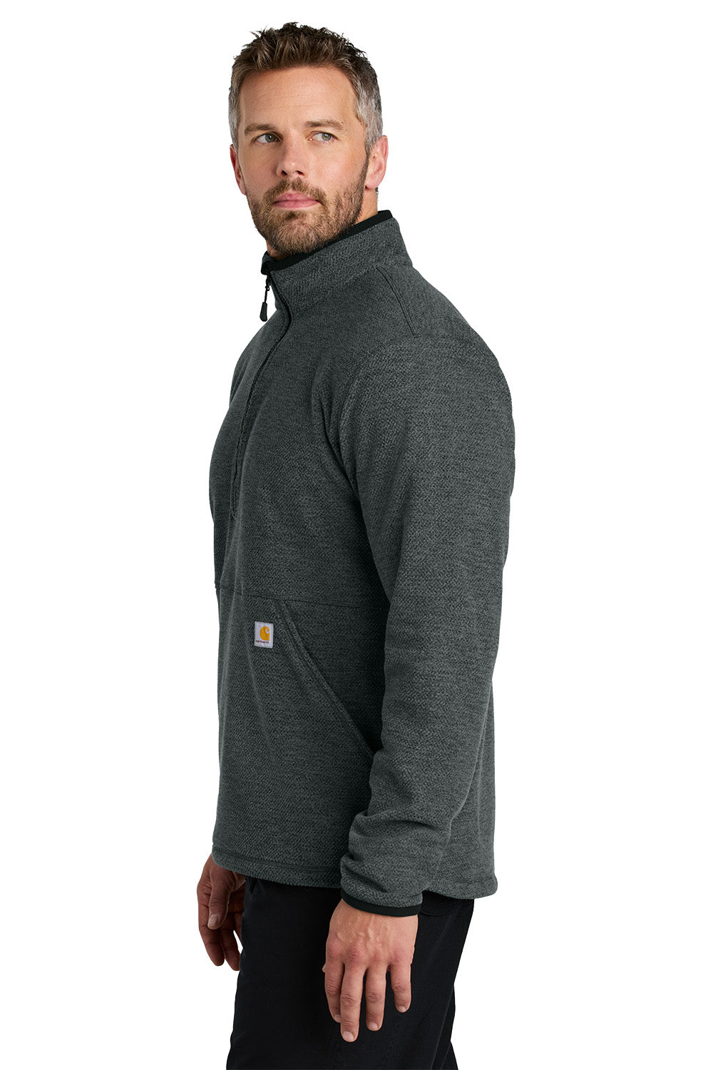 Carhartt® Textured 1/2-Zip Fleece Jacket