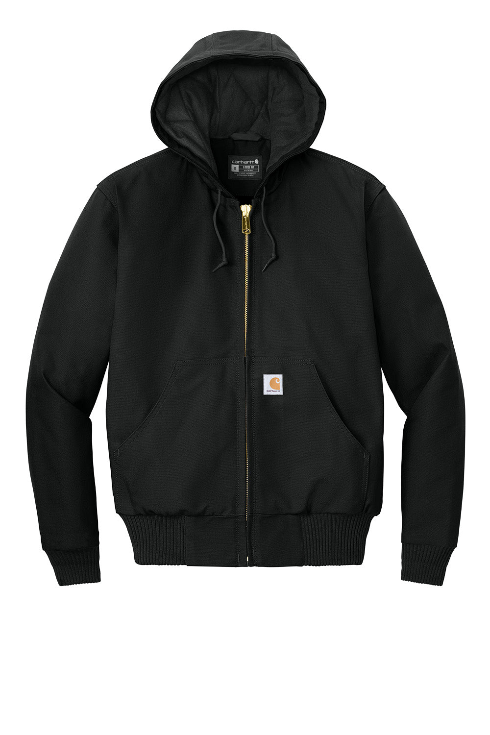 Carhartt® Quilted-Flannel-Lined Duck Active Jac