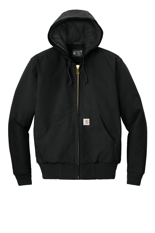 Carhartt® Quilted-Flannel-Lined Duck Active Jac
