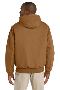 Carhartt® Quilted-Flannel-Lined Duck Active Jac