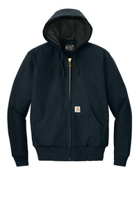 Carhartt® Quilted-Flannel-Lined Duck Active Jac