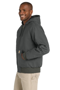 Carhartt® Quilted-Flannel-Lined Duck Active Jac