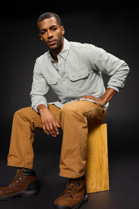 Carhartt® Rugged Flex® Plaid Long Sleeve Shirt