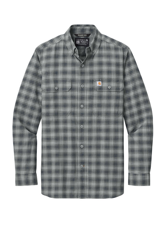 Carhartt® Rugged Flex® Plaid Long Sleeve Shirt