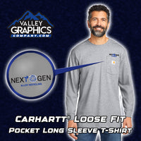 Carhartt® Workwear Pocket Long Sleeve T-Shirt - Next Gen Alloy