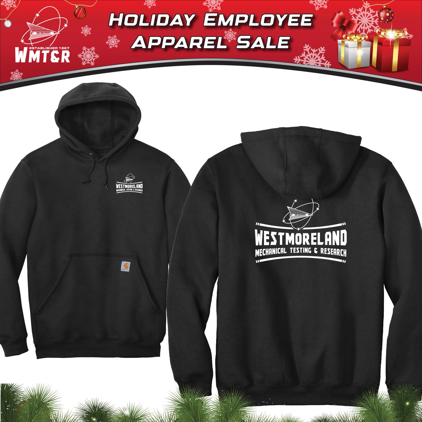 WMT&R - Carhartt Midweight Pullover Hoodie