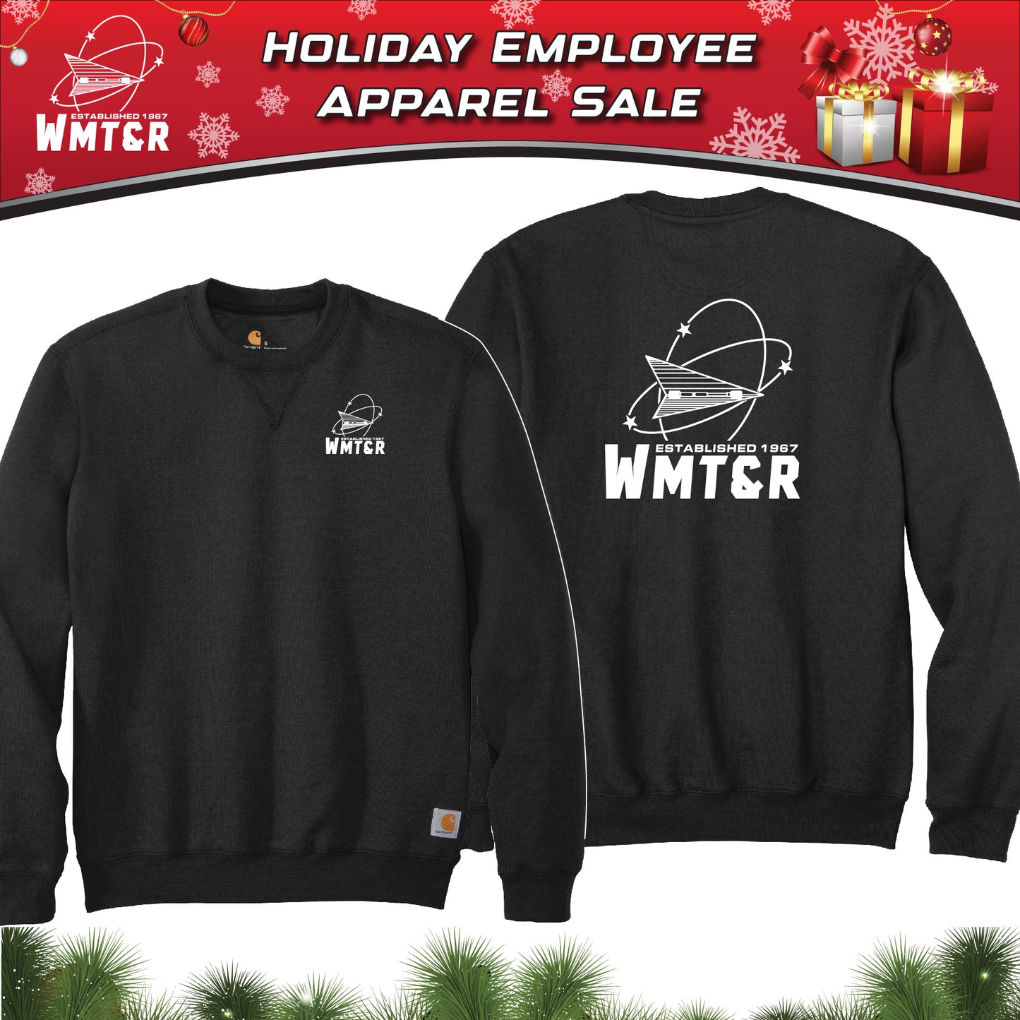 WMT&R - Carhartt® Midweight Crewneck Sweatshirt