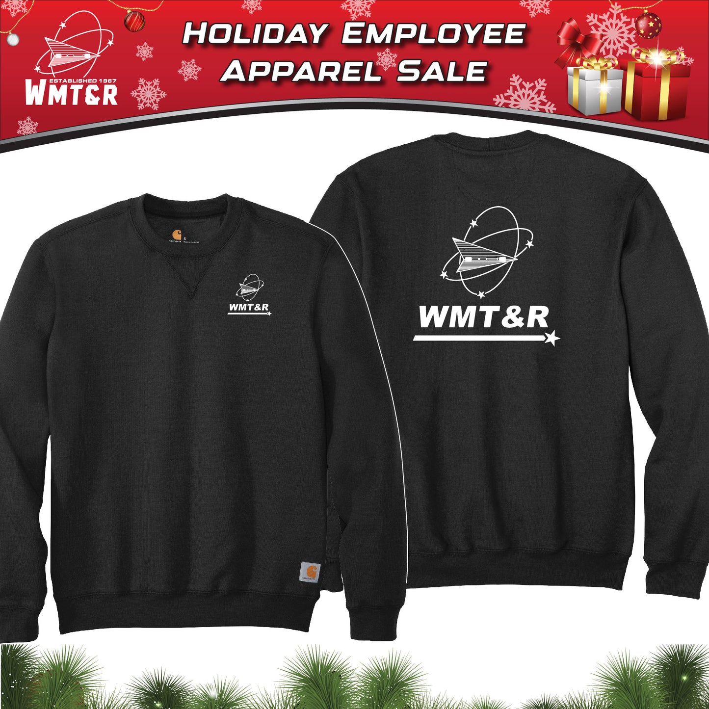 WMT&R - Carhartt® Midweight Crewneck Sweatshirt