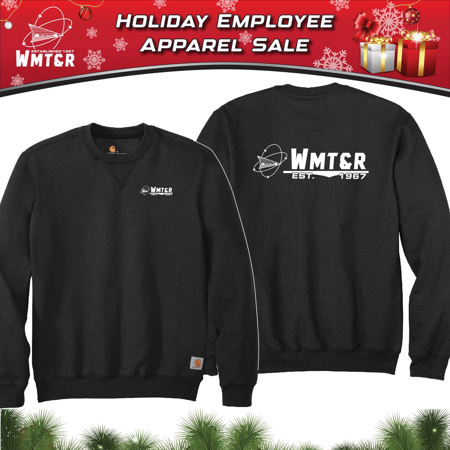 WMT&R - Carhartt® Midweight Crewneck Sweatshirt