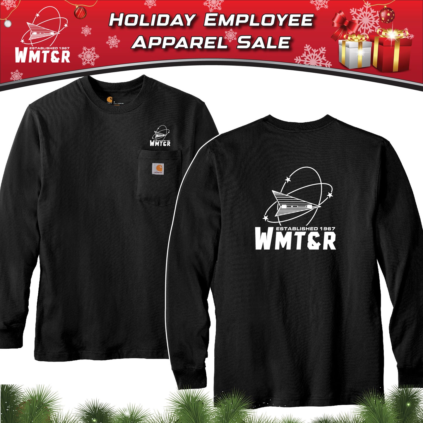 WMT&R - Carhartt® Workwear Pocket Long Sleeve T-Shirt