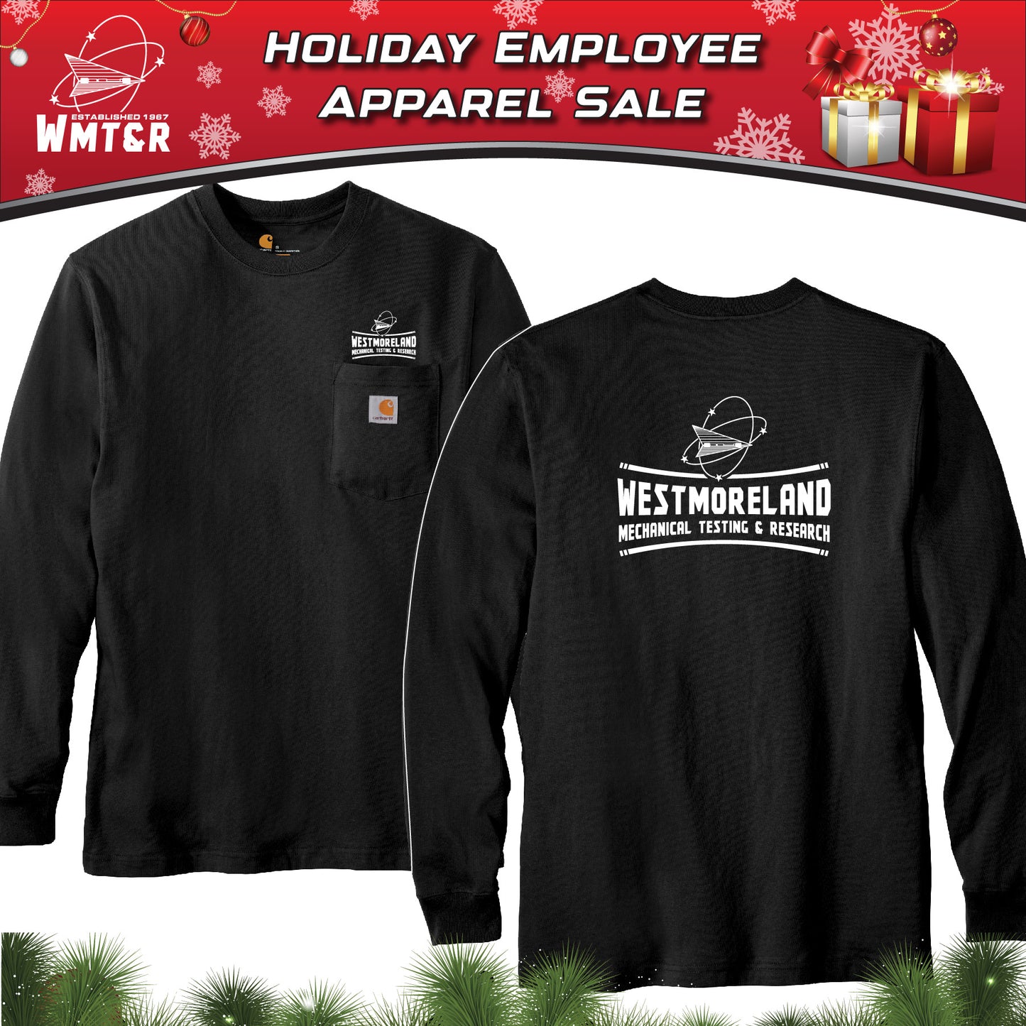 WMT&R - Carhartt® Workwear Pocket Long Sleeve T-Shirt