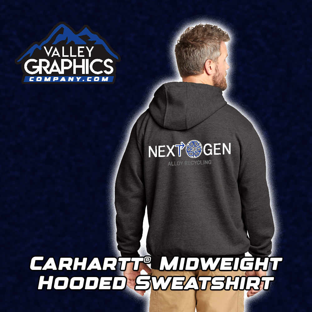 Carhartt® Pullover Midweight Hoodie - Next Gen Alloy