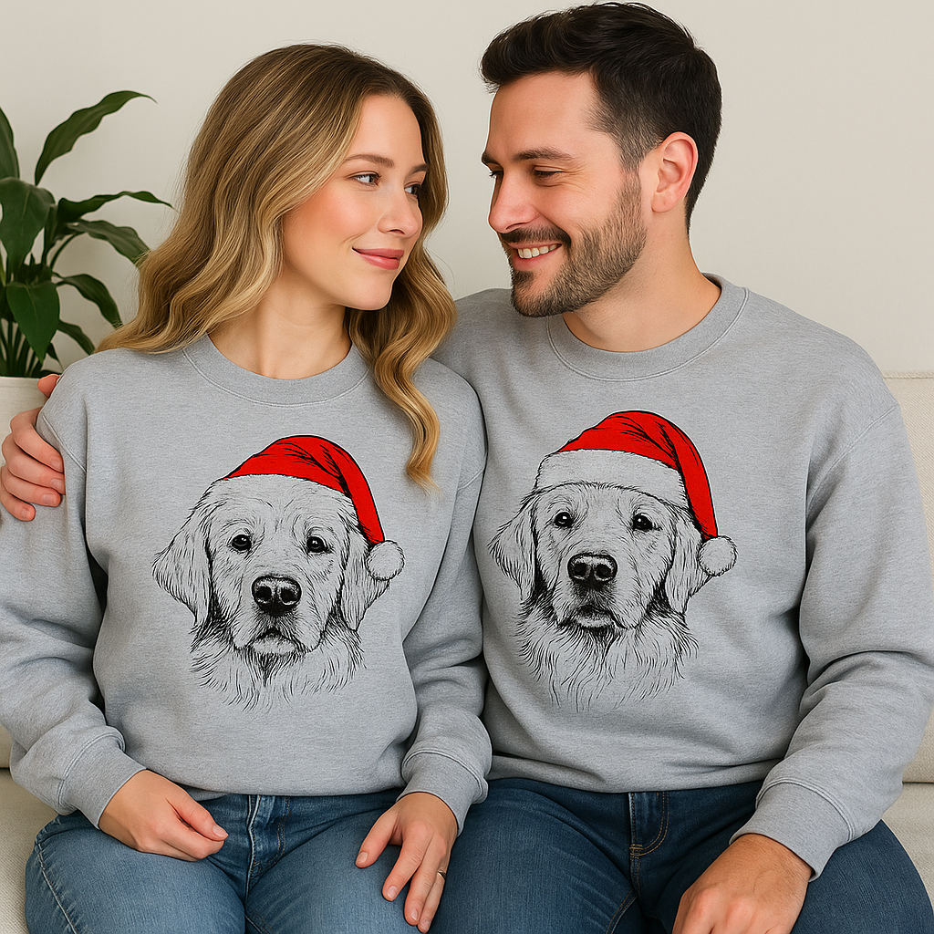 Santa Paws - Christmas Dog Sweatshirt