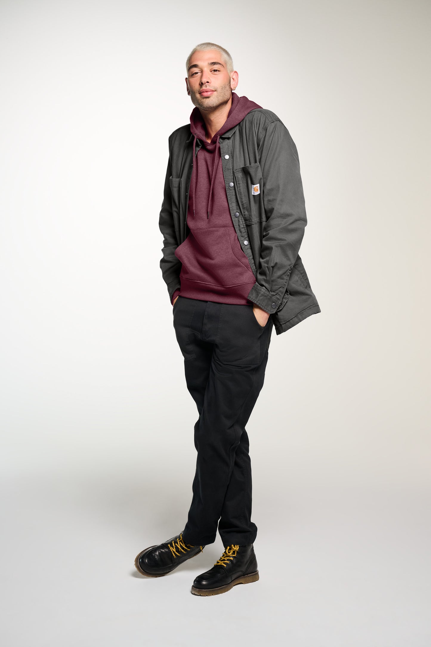 Carhartt® Rugged Flex® Fleece-Lined Shirt Jac