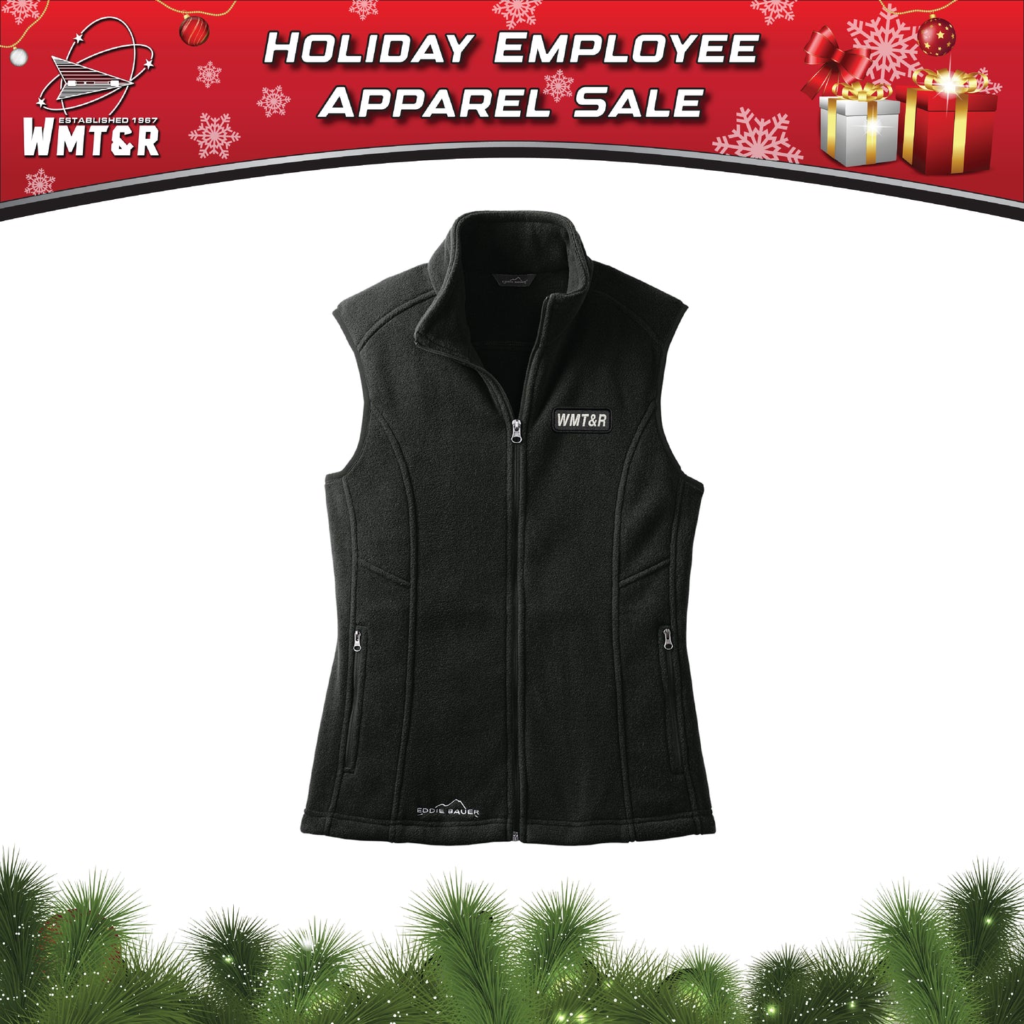 WMT&R - Eddie Bauer Fleece Vest - Women's