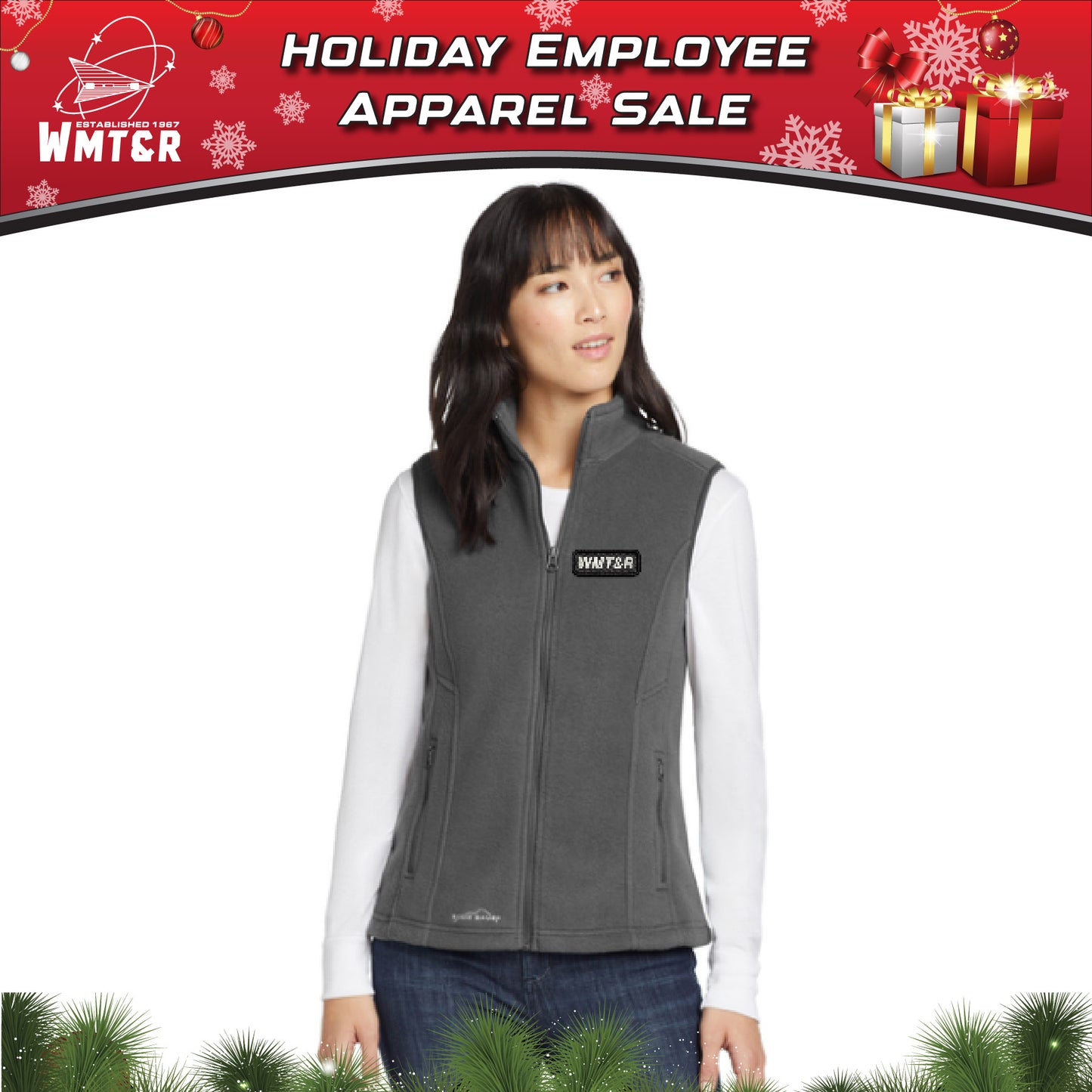 WMT&R - Eddie Bauer Fleece Vest - Women's