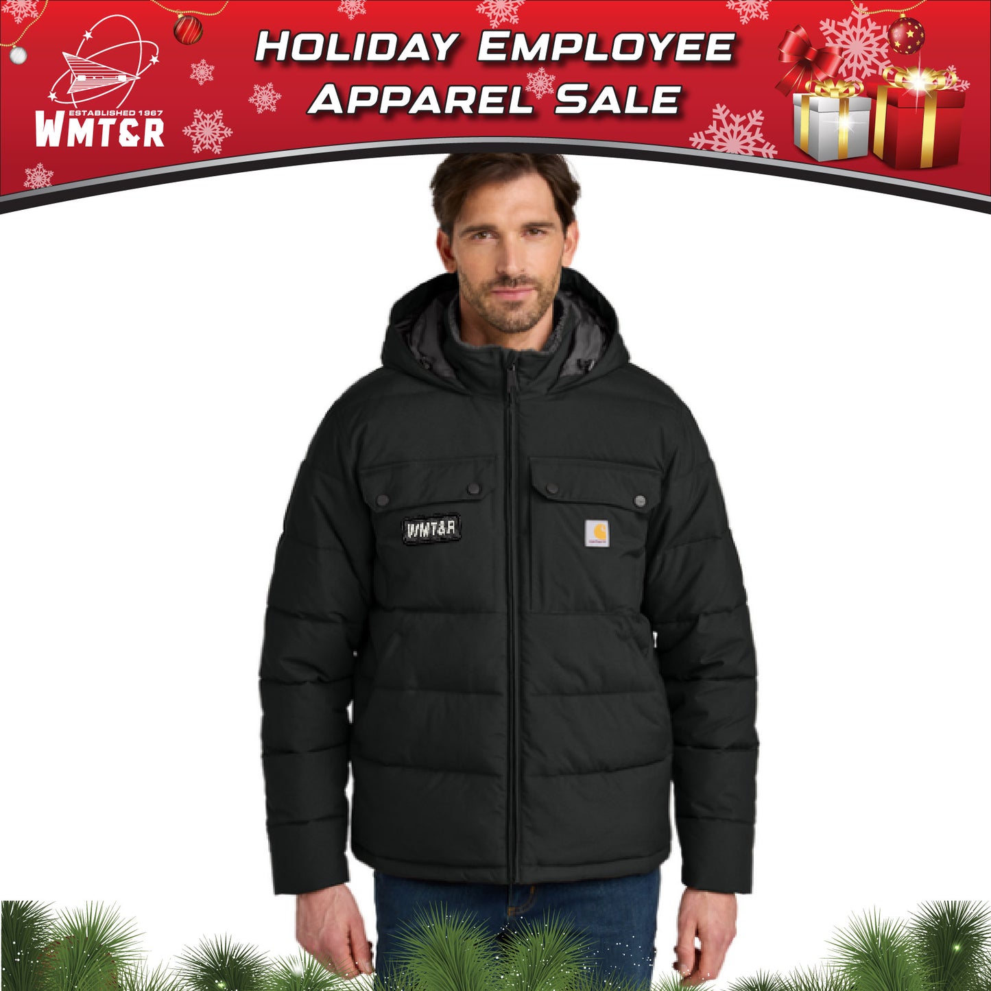 WMT&R - Carhartt® Montana Insulated Hooded Jacket