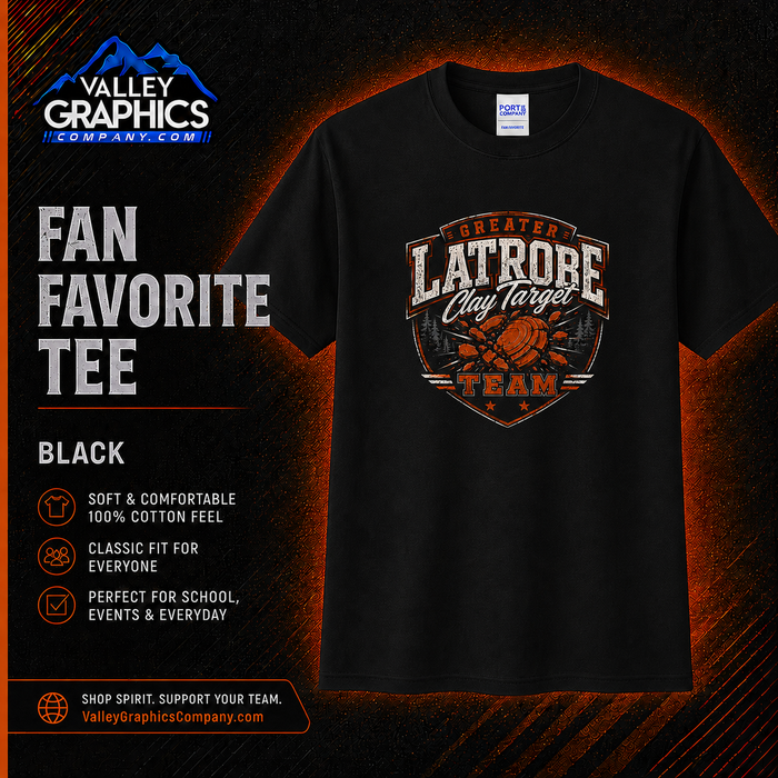 Ring Spun Tee - GL Clay Target Team 2026 Summer