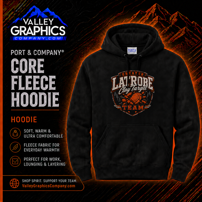 Pullover Hoodie - GL Clay Target Team 2026 Summer