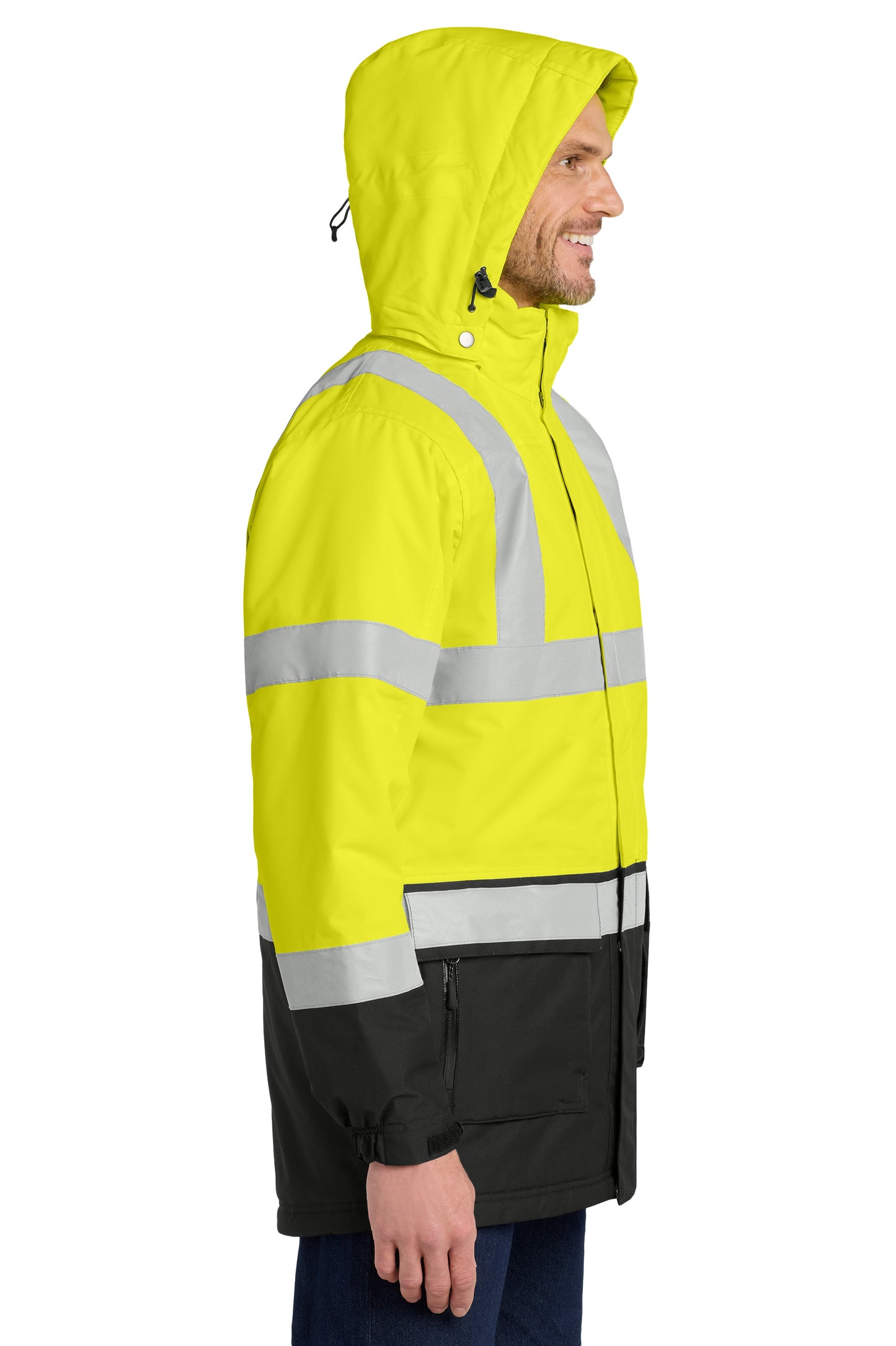 Port Authority ANSI 107 Class 3 Safety Heavyweight Parka