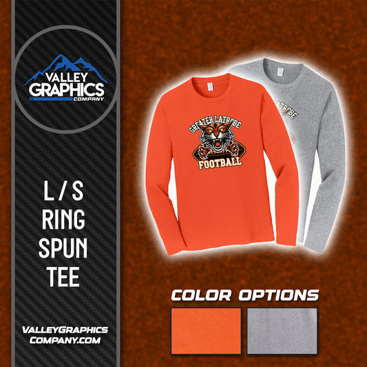 Ring Spun Long Sleeve Tee - GL Football Team 2025