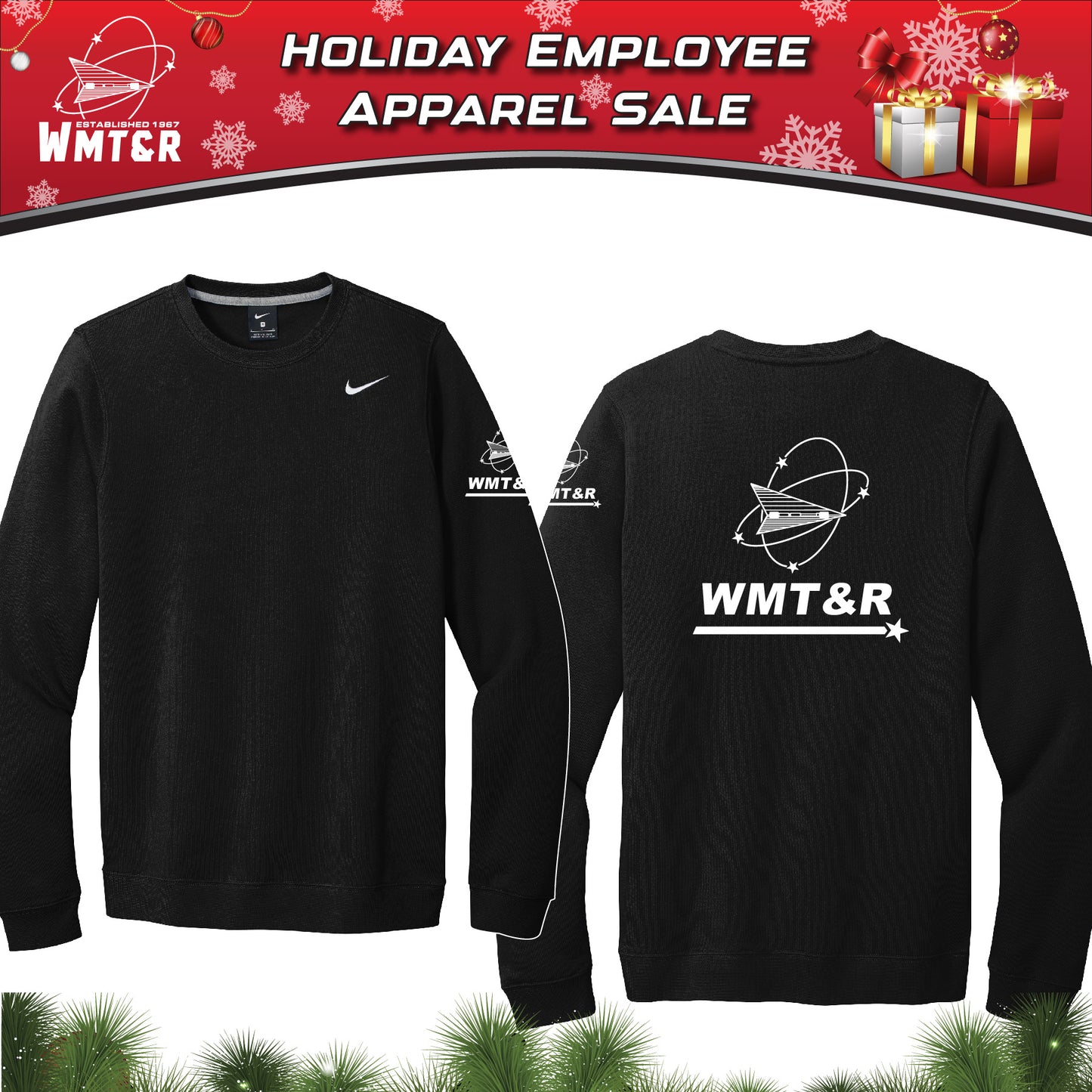 WMT&R - Nike Crewneck Sweater