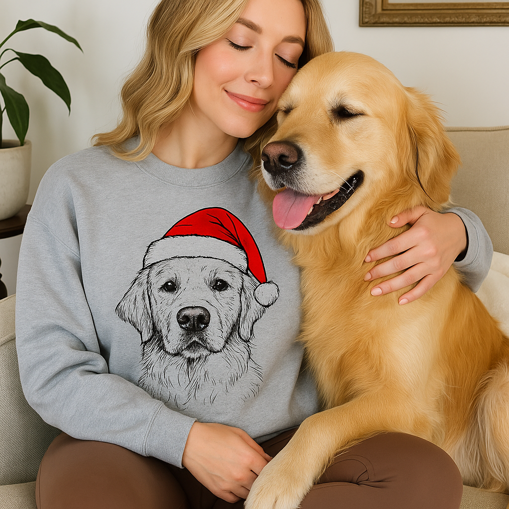 Santa Paws - Christmas Dog Sweatshirt