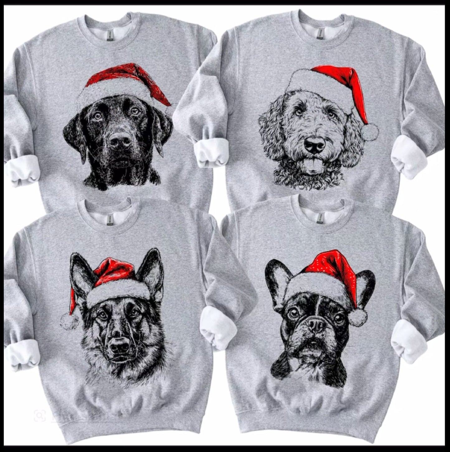 Santa Paws - Christmas Dog Sweatshirt