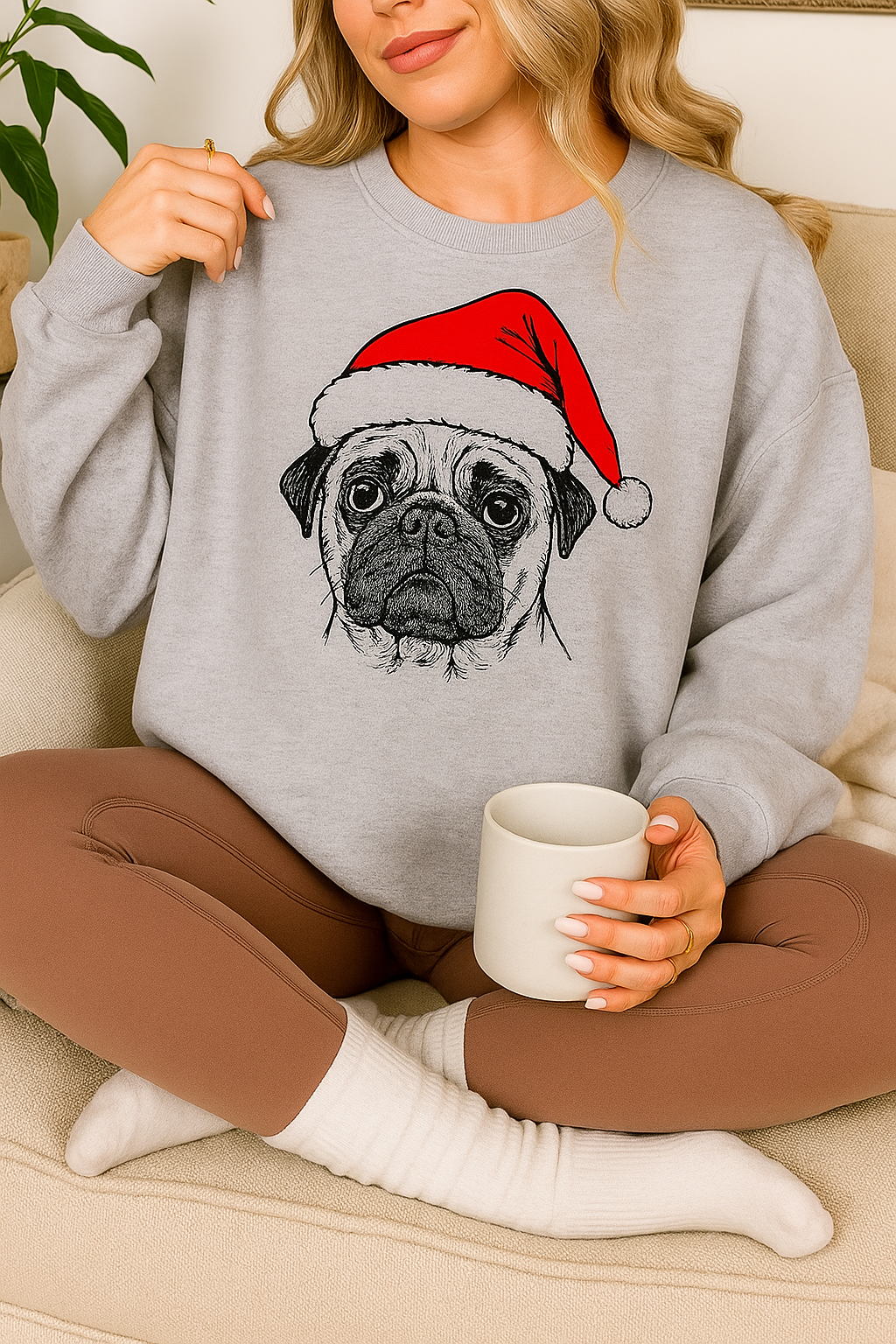 Santa Paws - Christmas Dog Sweatshirt