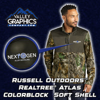 Russell Outdoors™ Realtree® Atlas Colorblock Soft Shell - Next Gen Alloy