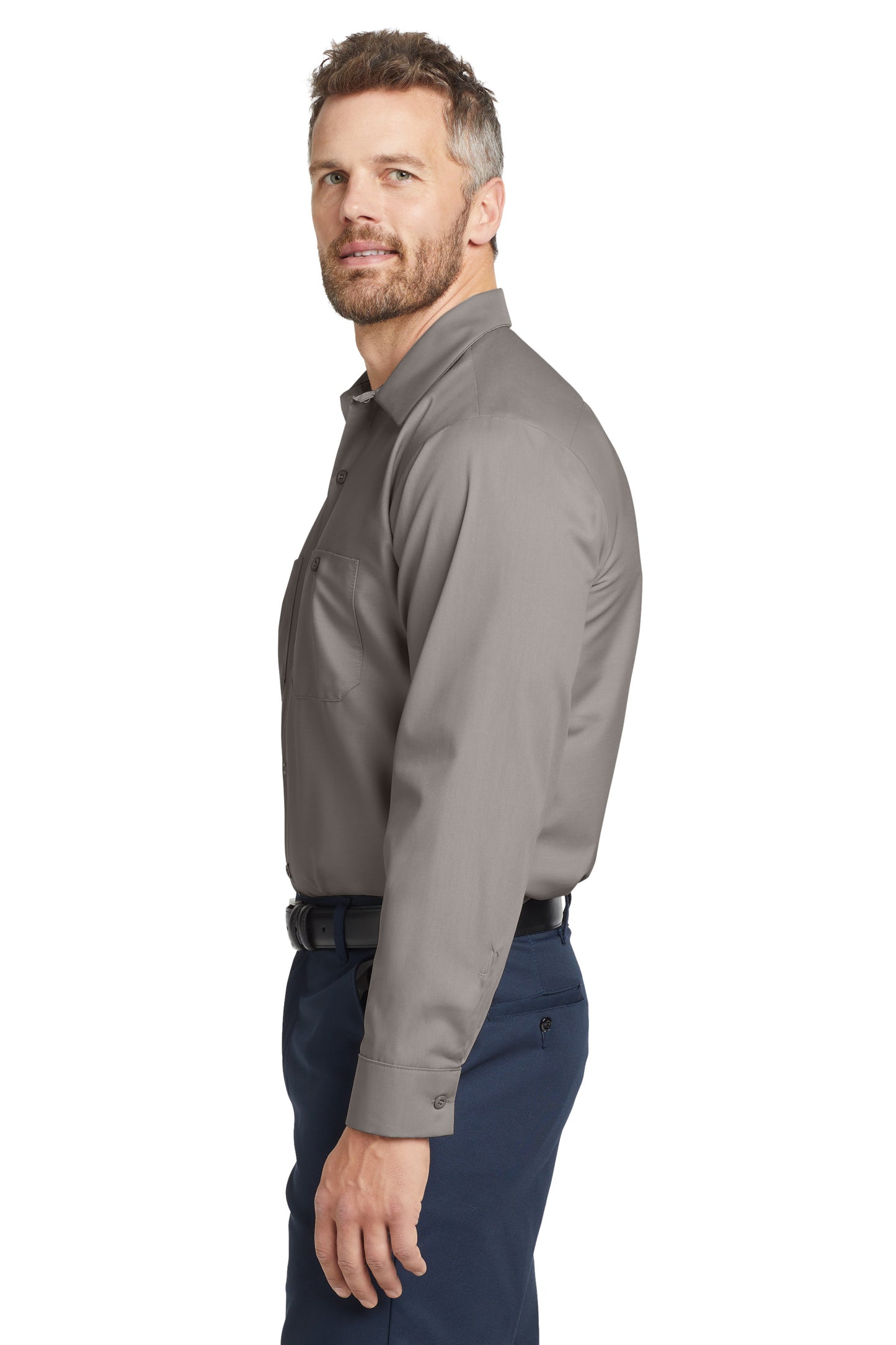 Red Kap® Long Sleeve Industrial Work Shirt