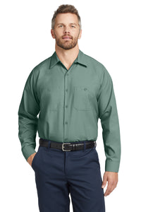 Red Kap® Long Sleeve Industrial Work Shirt