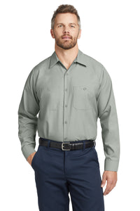 Red Kap® Long Sleeve Industrial Work Shirt